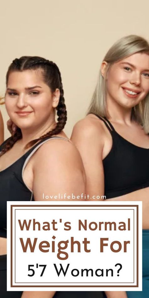 What is a normal women’s weight? I’m a five-foot 7-inch tall woman. At least I am if you round up to the nearest inch! And I’m “normal weight” for my height. Normal weight just refers to my body mass index or BMI. It’s a calculation based on my weight and height. My weight in kilograms is divided by the square of my height in meters. Normal just means I’m not underweight, overweight, or obese. Weightless Before And After Women, 155lbs To 135lbs, Normal Weight For Ages, 150 Lbs Women 5'3, 220 Pounds Women, 125 Pounds Woman Look Like, 170lbs Woman, 145 Pound Woman, 165 Pound Woman