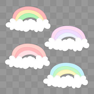 Pastel Name Tags, Rainbow Name Tags, School Name Tag, Illustration Rainbow, Name Of Months, Pastel Rainbow Background, Clouds Png, Cute Animal Names, Baby Animal Names