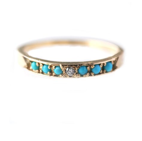 Single Band Moon and Stars ring by Mociun. Bold turquoise in many Mociun rings now; just delicious.$734 Minimal Bohemian, Stars Ring, Floral Wedding Ring, Blue Topaz Engagement Ring, Moon And Star Ring, Cool Wedding Rings, Turquoise Wedding, Topaz Engagement Ring, Turquoise Rings