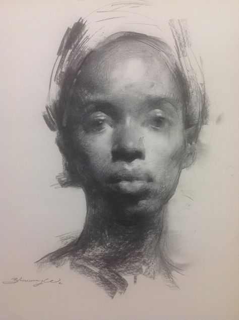 Zhaoming Wu, Head Drawings, Value Study, Charcoal Artists, Charcoal Artwork, Drawing Portraits, Charcoal Portraits, Pastel Portraits, Figure Studies