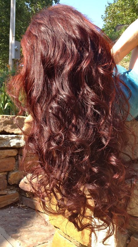 Gallimaufry Grove: How to Henna Your Hair - I've been using the exact product, but mixing it with Indigo and Amla to keep it closer to my natural hair color. Yay, Henna! Red Henna Hair, Pelo Color Vino, Cherry Red Hair, Dyed Curly Hair, Wine Red Hair, Wine Hair, Red Hair Inspo, Red Curly Hair, Cherry Hair