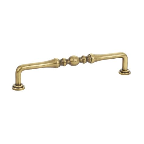 Emtek Spindle 6" Center to Center Bar Pull & Reviews | Wayfair Traditional Cabinet Hardware, French Country Cabinets, Traditional Cabinet, Brass Cabinet Knob, Traditional Cabinets, Cabinet Drawer Pulls, Appliance Pull, Cabinet And Drawer Pulls, Cabinet Drawer