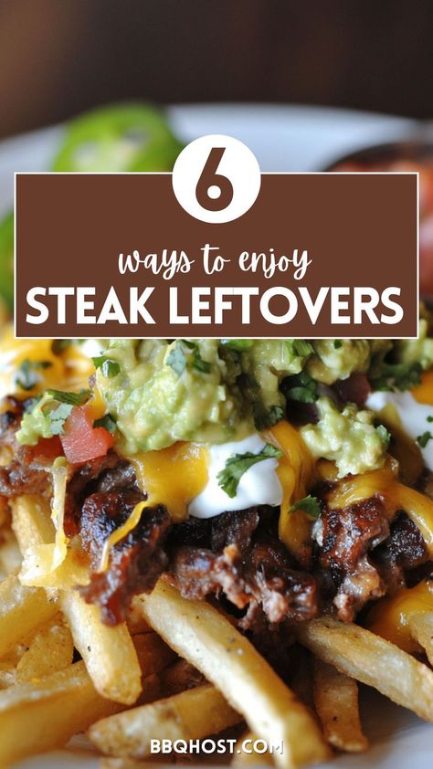 Don’t let leftover steak go to waste. Transform it into delicious meals! From Philly cheesesteaks to steak tacos and savory stir-fries, these leftover steak ideas will elevate your meals. Save these easy and flavorful recipes for next time! Click through for the full list! Recipe For Leftover Steak, Steak Leftovers Ideas, Leftover Steak Ideas, Steak Leftovers, Steak Ideas, Leftover Steak Recipes, Steak Lunch, Leftover Ideas, Ways To Cook Steak