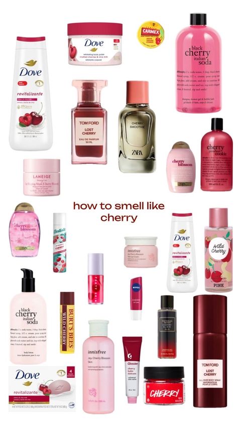 Cherry Perfume, Skin Care Products, Care Products, Cherry, Skin Care, Energy, Skin, Makeup, Beauty