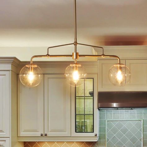 Three Bulb Pendant Light, Pendant Lights Over Kitchen Island Brass, Glass Bulb Pendant Lighting Kitchen, 2 Light Pendant Over Island, Single Island Light Fixture, Kitchen Lighting Fixtures Over Island White Cabinets, 3 Light Pendant Over Island, Kitchen Island Linear Lighting, Lantern Pendant Lighting Over Island