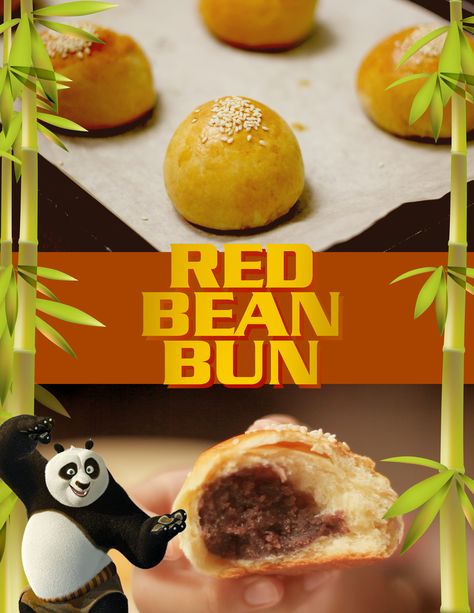 Hi Guys! Welcome to another recipe! Today I am gonna be making a movie inspired dish from Kung Fu Panda 2, Red Bean Bun.I hope you enjoy this recipe and see you guys :) Kung Fu Panda Dinner And Movie, Kung Fu Panda Food, Cinema Snacks, Red Bean Bun, Disney Movie Themed Dinner, Cartoon Recipe, Panda Food, Kung Fu Panda 2, Disney Themed Food