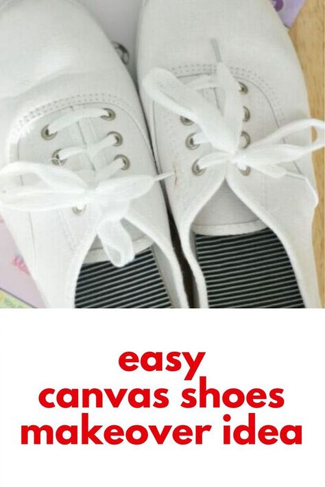 Easy White Shoe Makeover DIY Idea Things To Paint On Shoes, Diy Shoe Painting Ideas, Paint On Shoes, Shoe Painting Ideas, White Leather Keds, Shoe Design Ideas, Tan Color Shoes, Diy Wedding Shoes, Leather Keds