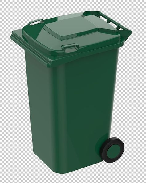 PSD garbage bin on transparent backgroun... | Premium Psd #Freepik #psd #dumpster #trash-can #dustbin #garbage-bin Gacha Backgrounds, Garbage Bin, Background 3d, Garbage Can, Recycling Bins, 3d Rendering, Green Backgrounds, Trash Can, Transparent Background