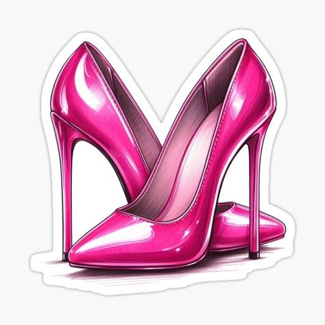 Amber Rose Shop | Redbubble Women In Iran, Cake Cartoon, Doodles Stickers, Barbie Party Decorations, Women Images, Wedding Gift Pack, Shoe Cake, Rocker Chick, Birthday Cake Topper Printable