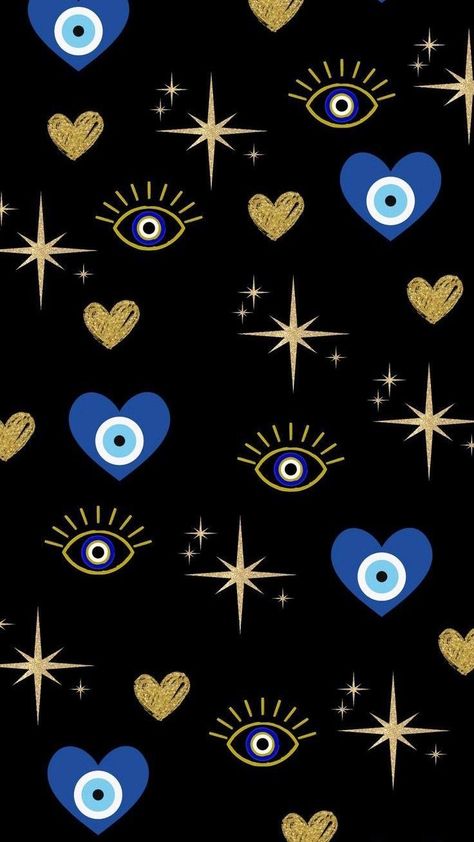 Evil Eye Wallpaper, Eye Wallpaper, Evil Eye Art, Spiritual Wallpaper, Creation Art, Eyes Wallpaper, Wallpaper Doodle, Iphone Wallpaper Pattern, Hippie Wallpaper