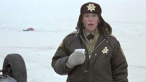 The title of the movie Fargo is a subtle nod to the fact that when making the movie the producers had to go far to make the movie since it took place in the middle of nowhere. Fargo Movie, Fargo Film, Fargo 1996, Roger Deakins, Coen Brothers, Brothers Movie, Indie Films, Ted Bundy, The Big Lebowski