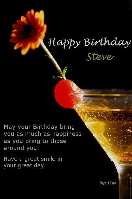 Happy birthday Steve bm Happy Birthday Steve, Birthday Wall, Birthday Stuff, Great Smiles, Awesome Quotes, Green Coat, Iron Maiden, Image Quotes, Wall Photos