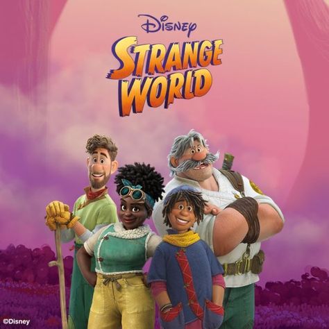 Strange World Movie, Strange World Disney, Disney Strange World, Disney 4k, Garfield Show, Cartoon Characters Disney, Animated Cute, Wallpapers Disney, Male Cartoon