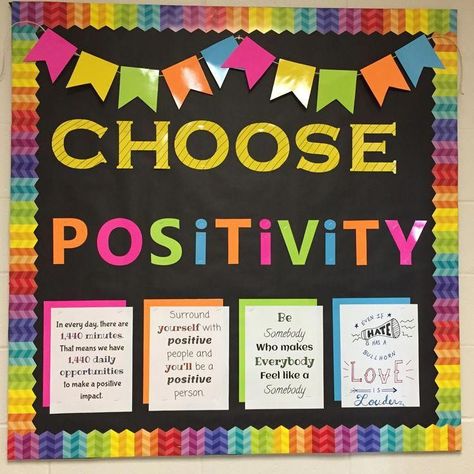 Spectacular Classroom Motivational Board Decor Ideas For Elementary #classroom… B48 School Staff Room Bulletin Boards, Bulletin Board Ideas For School Office, Positive Behavior Bulletin Board Ideas, School Office Board Decoration Ideas, Inspirational School Bulletin Boards, New Year Bulletin Boards For School, Display Board Decoration For School, Positive Bulletin Board Ideas For School, Inspirational Bulletin Boards For School