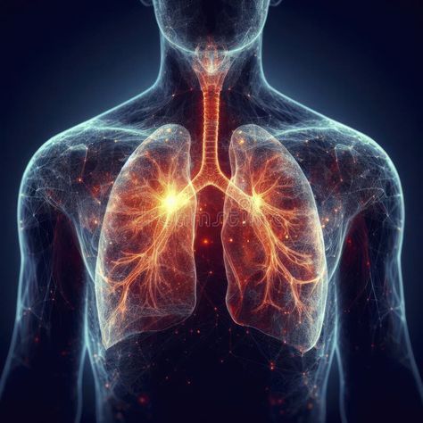 Human abstract lungs x-ray. Respiratory system health concept. ai generative stock image Respiratory System Aesthetic, Human Abstract, Biology Project, Powerpoint Images, Human Respiratory System, X-ray Images, Biology Projects, Ap Drawing, Pulmonology