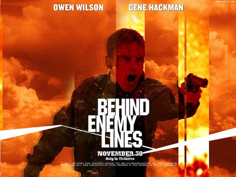 Behind Enemy Lines Secret Police, Gene Hackman, Behind Enemy Lines, Gabriel Macht, Owen Wilson, Movie Genres, Action Movies, Prime Video, Movie Night