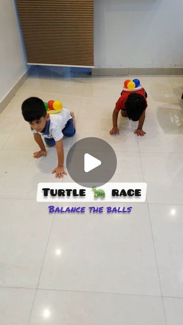 Turtle Races Ideas, Turtle Games For Kids, Balancing Games For Kids, Sports Day Races For Kindergarten, School Games Ideas, Simple Games For Kids, Relay Races For Kids, New Games For Kids, Sports Day Games