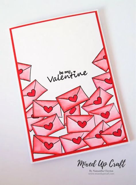 Valentines Day Cards Diy, Saint Valentin Diy, Valentines Day Cards Handmade, Vday Cards, Cute Valentines Card, Valentines Letter, Diy Valentines Cards, Valentine Cards Handmade