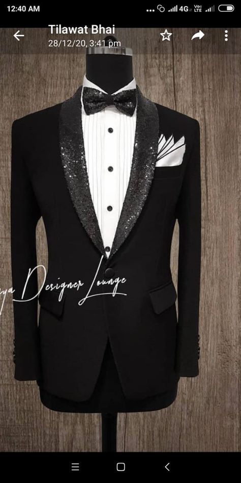 Latest Blazer Design For Men Wedding, Black And Silver Tuxedo Prom, Coat Pant For Men Suits Wedding Black, Designer Blazers For Men Wedding, Latest Coat Pant For Men Suits Wedding, Reception Suit For Groom, Prince Wedding Suit, Black And Silver Tuxedo, Blazer For Groom