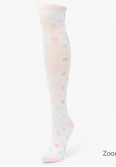 Pastel Socks, Demon School, Pastel Stripes, Striped Socks, Pastel Goth, Drawing Ideas, Stockings, Socks, Pastel