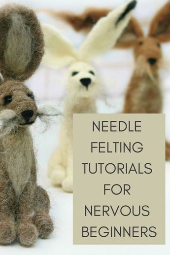 Dry Felting, Needle Felting Tutorial, Needle Felting Diy, Wool Felt Projects, Felted Wool Crafts, Wool Needle Felting, Felt Pictures, Wool Animals, Needle Felting Tutorials