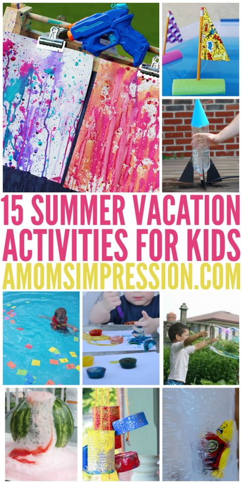 Summer Vacation Activities for Kids involve all things wet, messy and just plain fun. Here are some simple activities to do with your kids! Vacation Activities For Kids, Volleyball Activities, Balloon Volleyball, Summer Vacation Activities, Simple Activities, Plain Water, Vacation Activities, Kids Vacation, Cool Baby