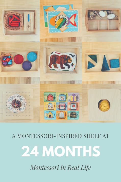 Montessori-Inspired Materials at 24 Months — Montessori in Real Life Montessori 24-36 Months Activity, Montessori Activities 24-36 Months, Montessori 24 Months, Montessori 24-36 Months, Montessori Trays, Montessori Shelf, Montessori Parenting, Montessori Lessons, Montessori Homeschool