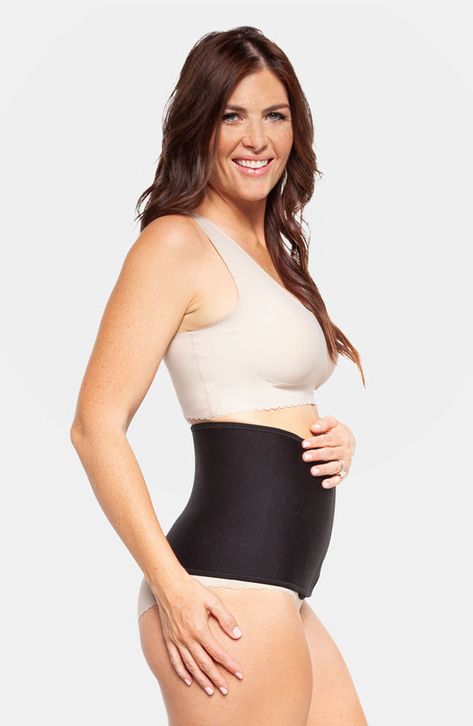 The postpartum Belly Bands that help slim and support your belly, waist, and hips. Postpartum Shapewear, Belly Binding Postpartum, Belly Wraps, Compression Shapewear, Shapewear Leggings, Saggy Neck, Strengthen Core Muscles, Post Partum Belly Wrap, Bamboo Wrap