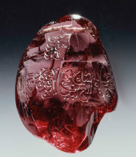 Inscribed royal spinel «The Timur Ruby» Mughal dominions, before 1449 to mid-18th century. Ruby 249.3 carats. The al-Sabah Collection, Kuwait The Magic Faraway Tree, Faraway Tree, Gemstone Art, India Jewelry, Royal Jewels, Ancient Jewelry, Rocks And Gems, Royal Jewelry, Ruby Gemstone