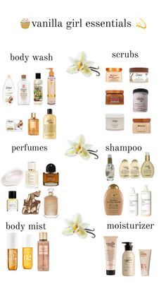 Vanilla Girl Essentials, Bad Christmas, Girl Essentials, Body Hygiene, Vanilla Perfume, Perfume Collection Fragrance, Shower Skin Care, Body Smells, Perfect Skin Care Routine