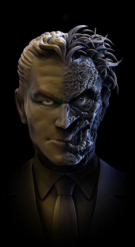 Dc Comics Two Face, Two Face Dc Comics, 2 Face Batman, Harvey Dent Two Face, Failed Experiment, Two Face Batman, Rare Comic Books, Gotham Villains, Batman Tattoo