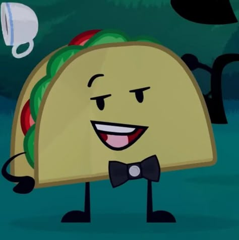 Taco Ii Pfp, Inanimate Insanity Taco, Taco Inanimate Insanity, Taco Ii, Raining Tacos, Mexican Memes, Taco Pasta, Zoo Wee Mama, I Dont Have Friends