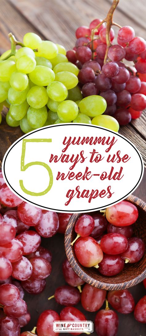 Don't let the grapes in your fridge go to waste! Here are 5+ ways to use them before they end up in the garbage bin. Recipes Using Green Grapes, What To Do With Soft Grapes, Old Grapes What To Do With, What To Do With Extra Grapes, Leftover Grapes Recipe, Recipes With Red Grapes, Red Grape Recipes Ideas, What To Do With Green Grapes, Green Grape Recipes Ideas