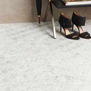 Tile Best Sellers | TileBar.com Hexagon Marble Tile, Thassos Marble, Marble Polishing, Marble Mosaic Tiles, Hexagonal Mosaic, Marble Look Tile, Commercial Flooring, Marble Tile, Natural Stone Tile