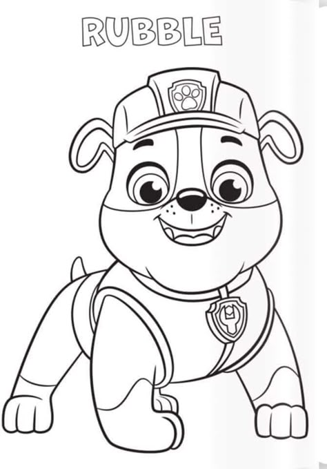 Free Paw Patrol Coloring Pages, Paw Patrol Outline, Drawing Paw Patrol, Paw Patrol Sketch, Paw Patrol Drawing, Character Design 2d, Christmas Colouring Pages, Paw Patrol Christmas, Paw Patrol Marshall