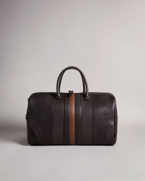 EVYDAY - BRN-CHOC | Bags | Ted Baker UK Mens Overnight Bag, Holdall Bag, Ted Baker Men, Airport Look, Men Bag, Bag Icon, Overnight Bag, Weekender Bag, Ted Baker