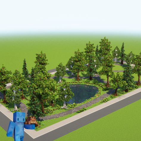 This park fits perfectly in a busy city for people to chill a bit. I really liked building this kind of nature, should I do this more in the future?

  > Let me know what you think!
  > Shaders : Complementary

#minecraft #minecraftbuilds #minecraftbuildings #buildings Minecraft City Park, Park In Minecraft, Park Minecraft, Minecraft Park, Park Fits, City Minecraft, Villa Minecraft, Minecraft Tree, Minecraft Garden