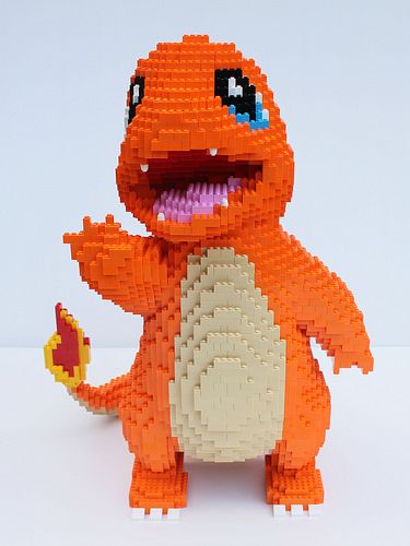 LEGO Charmander | LEGO Sculpture took me +/- 50 hours over t… | Flickr Lego Hacks, Lego Pokemon, Instructions Lego, Lego Sculptures, Lego Diy, Lego Animals, Amazing Lego Creations, Lego Craft, Lego Pictures