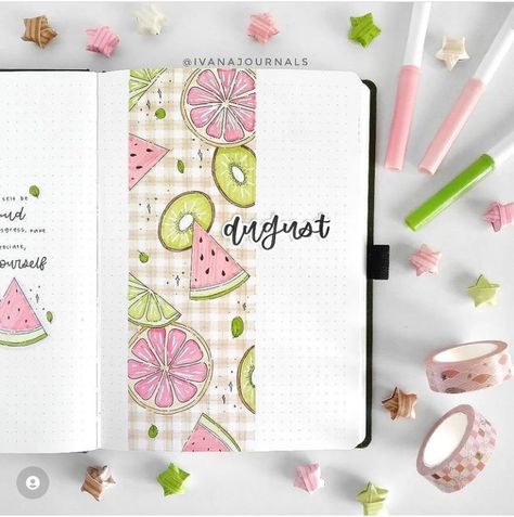 Bullet Planner Ideas, August Cover Page, August Goals, Happy Wednesday Everyone, Bullet Journal Ideas Templates, Creating A Bullet Journal, Bullet Journal Cover Page, Bullet Journal Cover Ideas, Desain Buklet