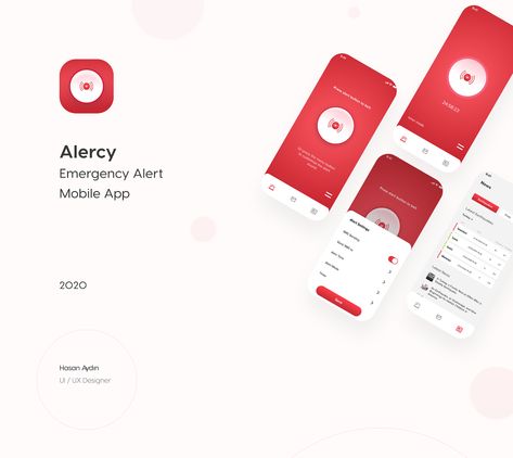 Alercy - Emergency App for Disasters Case Study | Behance Safety App, Emergency Alert, Figma Design, App Design Layout, Planning App, Industrial Safety, Corporate Image, Emergency Medical Services, Emergency Plan