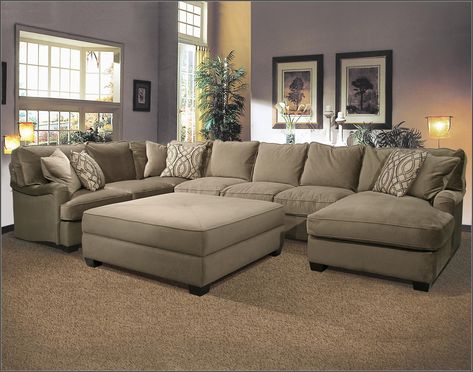 Considering the great big u shaped couches? If so, that is great choices concerning big u shaped couches, also numerous sectional sofas and couches designs. U Sectional Living Room, Chaise Living Room Layout, Sectional With Chaise Living Room Layout, Chaise Living Room, Couch Comfy, L Shaped Living Room, Upstairs Lounge, L Shaped Sofa Designs, Oversized Sectional Sofa