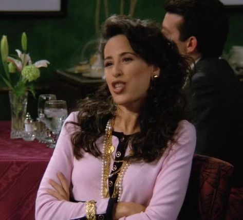 FRIENDS 1995 (S1 E14) Janice (co-star Maggie Wheeler). Janice Friends, Maggie Wheeler, Rachel Greene, Friends Outfit, David Schwimmer, Ross Geller, Send Love, Friends Season, Joey Tribbiani