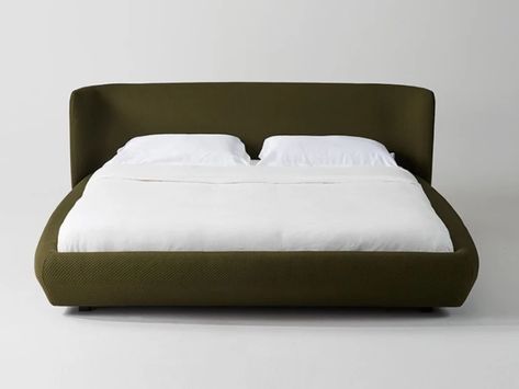 Download catalogue and price list of Baixa | bed By wentz, fabric double bed with upholstered headboard design Guilherme Wentz, baixa Collection Bed With Upholstered Headboard, Mattress Frame, Headboard Designs, Furniture Restoration, Beautiful Bedding, Double Bed, Upholstered Headboard, Double Beds, Visual Design