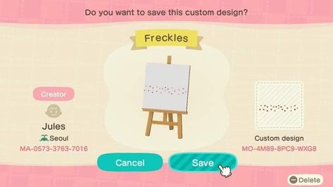 Acnh Custom Design, Acnh Custom Designs, Sparkle Makeup, Eyebrow Design, Animal Crossing Characters, Freckle Face, Face Paint Makeup, Design Library, Animal Crossing Pocket Camp