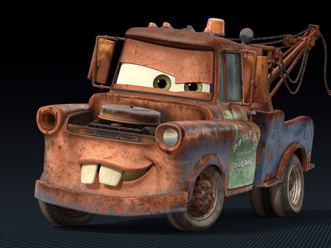 Mater The Old Tow Truck From The Movie Cars Wallpaper Disney Mater, Cars Movie Characters, Cars 2 Movie, Cars Disney Pixar, Disney Cars Wallpaper, Disney Cars Movie, Mater Cars, Tow Mater, Cars Party