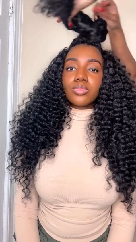 GoGo Curl Crochet hair 18inch Water Wave Crochet hair Crochet Water Wave Hairstyles, Water Wave Crochet Hairstyles, Water Wave Hairstyles, Water Wave Crochet Hair, Wave Hairstyles, Water Wave Crochet, Wave Crochet, Crochet Hair, Water Waves