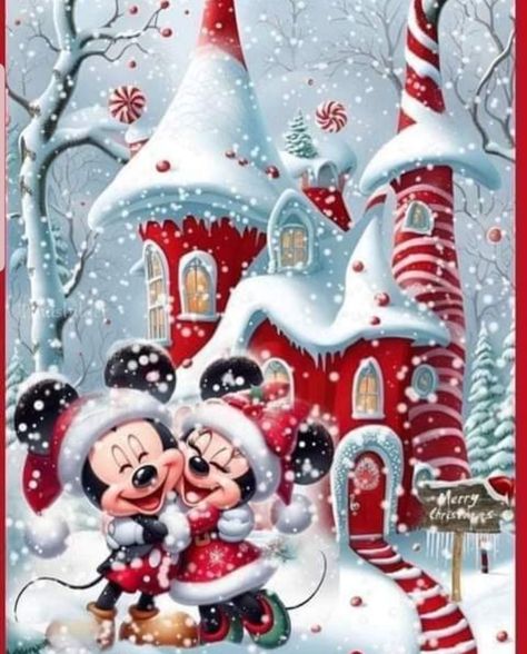 Christmas Cartoon Pictures, Best Anime Series, Disney Characters Christmas, Disney Merry Christmas, Minnie Mouse Images, Disneyland Christmas, Mickey Mouse Pictures, Whatsapp Wallpaper Cute, Merry Christmas Wallpaper