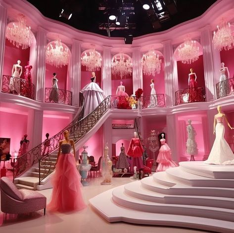 Costume Dreamland (@costumedreamland) • Instagram photos and videos Costume Workshop, Pink Beauty Room, Mcbling Aesthetic, Barbie Closet, Boutique Aesthetic, Rich Gifts, Pink Goddess, Dream House Aesthetic, Pink Movies