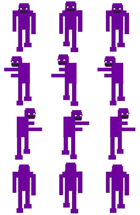 Fnaf Purple Guy, Rpg Maker Vx, Animatronic Fnaf, Rpg Maker, William Afton, Purple Guy, 8 Bit, Five Night, Five Nights At Freddy's