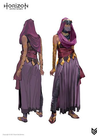 Desert Clothing, Concept Art Landscape, Style Cyberpunk, Horizon Zero Dawn, 다크 판타지, Story Characters, Afro Art, Fantasy Inspiration, Character Design References